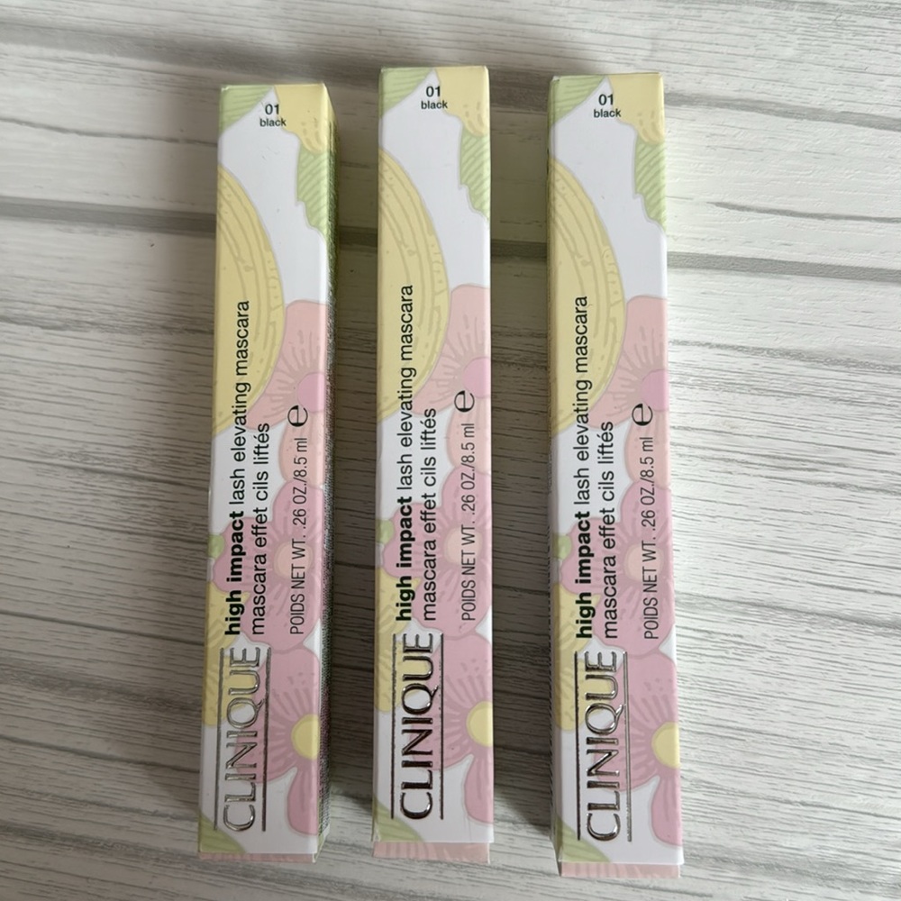 Clinique High Impact Lash Elevating Mascara Black NWT